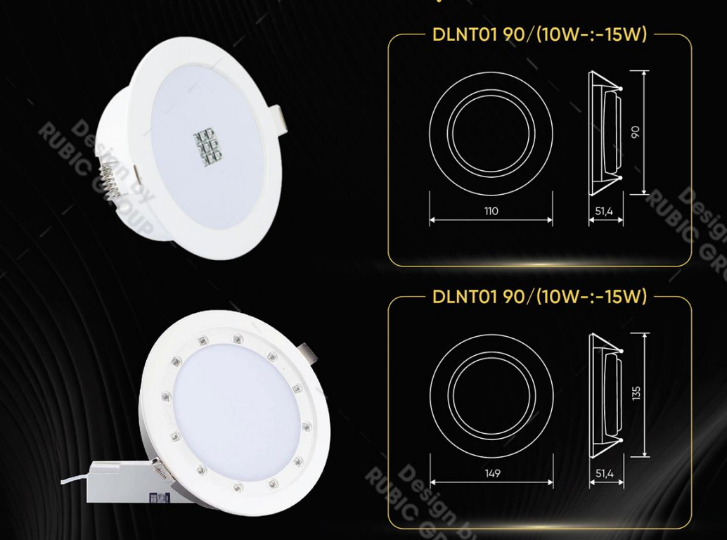 Đèn LED downlight diệt khuẩn