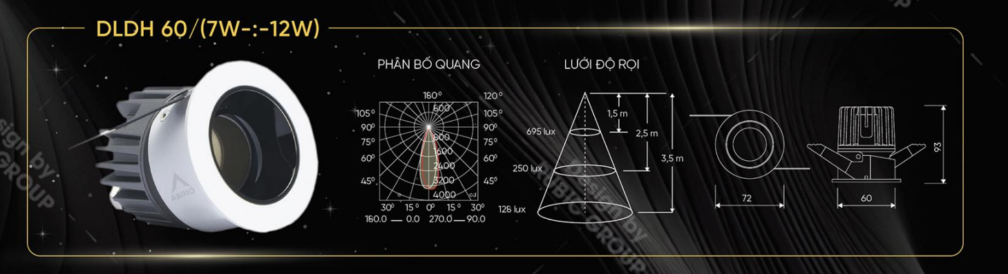 Đèn LED downlight đảo hướng