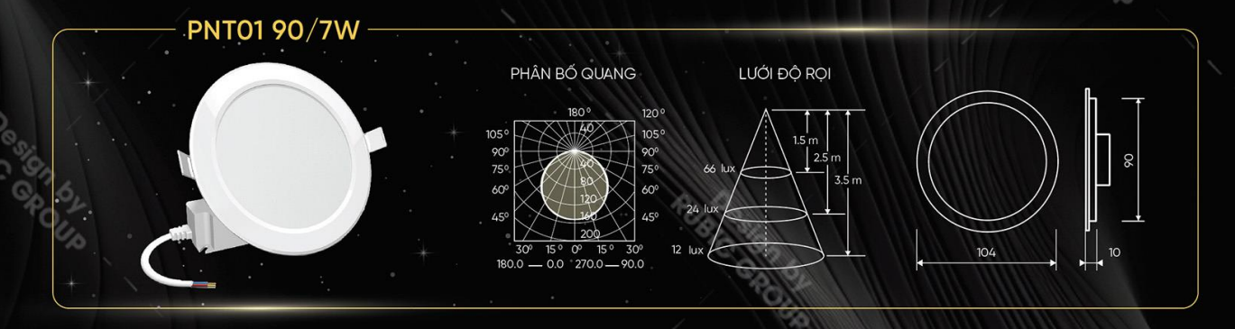 Đèn LED PANEL tròn PNT01